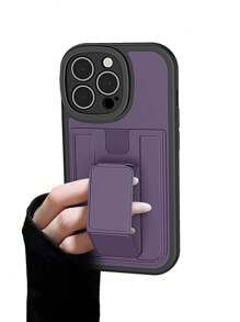 Apple Vintage Purple PU Leather Kickstand Card Slot Protective Case, Compatible With 13-Inch, 15 Pro Max, 11, PU Leather Kickstand Card Slot Protective Case, Wallet-Style Protective Case, Compatible With Galaxy A71/Galaxy A34/Galaxy A54, HW P30, Card Slot Shock-Proof, With Credit Card Slot, Waterproof, Drop-Proof, Scratch-Resistant.,International Version, Not The Domestic Version - Purple - View 6