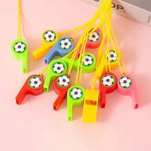 卡通足球口哨，啦啦队助威道具，派对礼品（颜色随机） - 彩色 - 查看 7