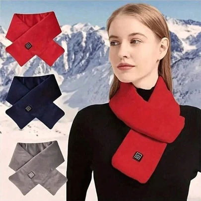 1 USB Direct Plug Heating Scarf, Warm Neck Electric Warm Neck Scarf
