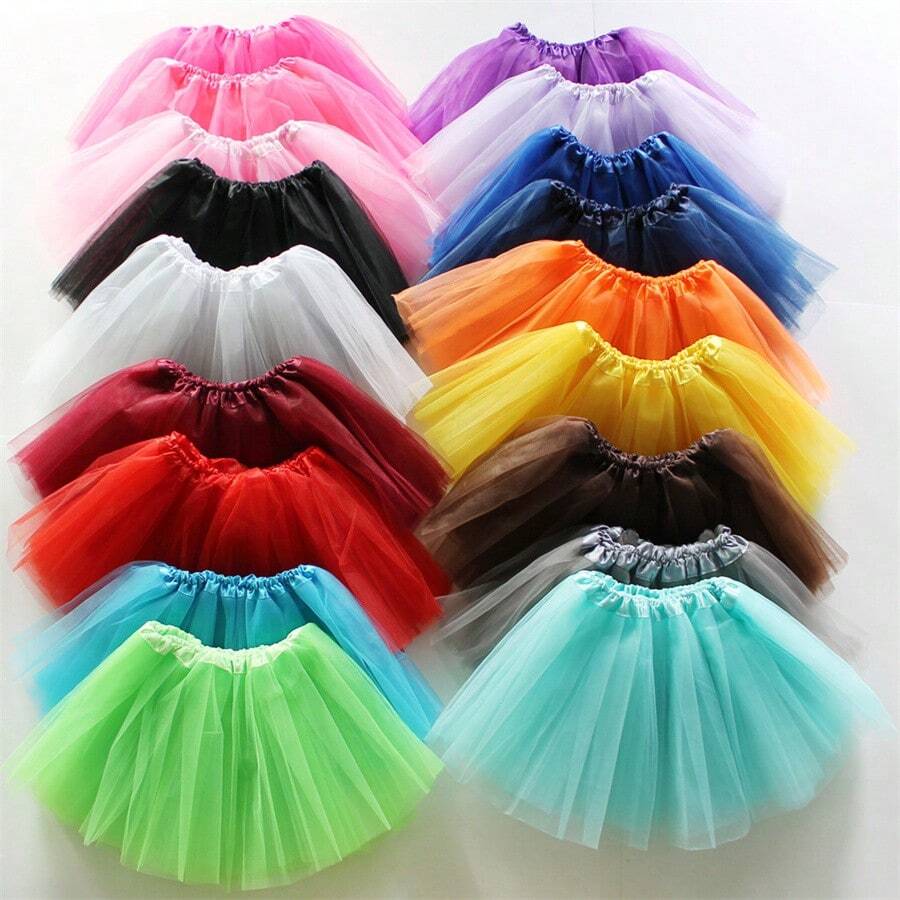 Gonna Tutù Da Balletto 5 Strati 70cm In Tulle - Sottoveste Per Danza, Media, Nuova Con Etichette - Foto 2