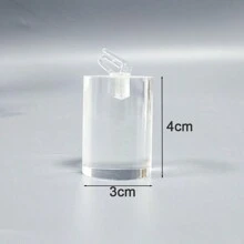 Acrylic Transparent Ring Display Holder Jewelry Showcase Rack Ring Stand Display Props - Multicolor - View 20