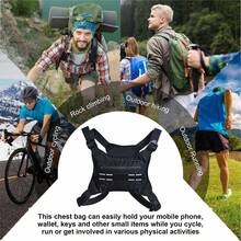 极致舒适胸包 - 防盗、透气、反光、防水，带手机支架 - 男女皆宜，适合跑步、骑自行车、徒步旅行、锻炼和户外活动 万圣节 圣诞节 冬季 秋季 圣诞节礼物 男士包 男士包 斜挎包 旅行包 女士包 男士礼物 感恩节 假期 储物包 邮差包 单肩包 腰包 腰包 骑行包 腰包 嘻哈背心包 街头风格 战术背心包 钓鱼 多口袋 时尚背心包 - 黑色 - 查看 1