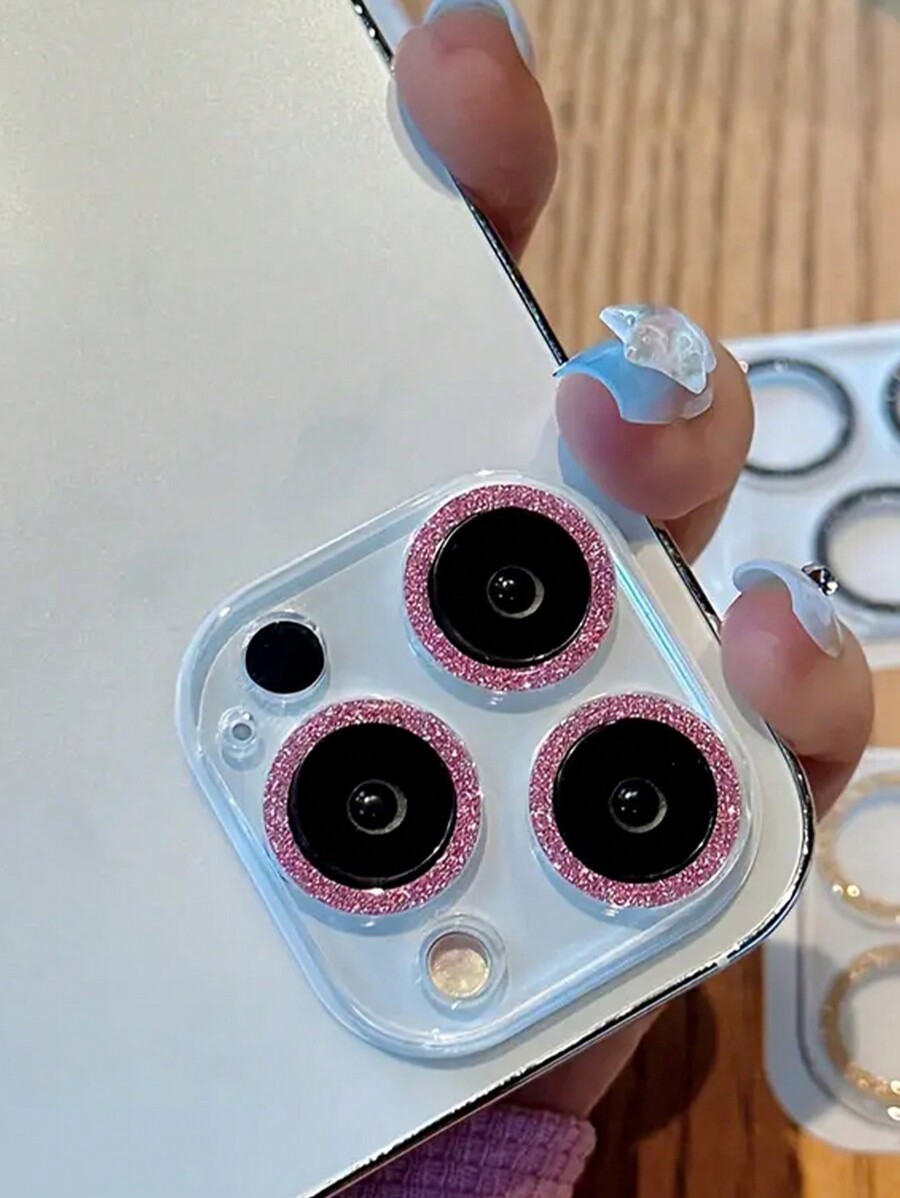 3pcs Pack Tempered Glass Camera Lens Protector For IPhone 16 Pro Max