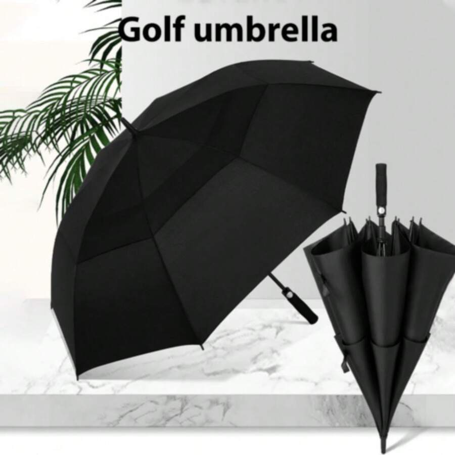 Extra Large Golf Umbrella Automatic Open Windproof Waterproof Dual