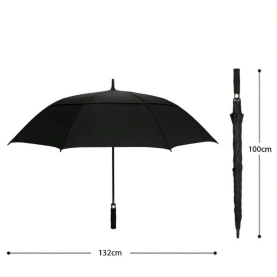 Extra Large Golf Umbrella Automatic Open Windproof Waterproof Dual