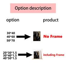 1pc, Áp phích treo bằng vải canvas, Tranh đóng khung bằng gỗ nguyên khối, Tranh treo tường bằng vải canvas ngựa đen hùng vĩ, Tranh động vật, Tranh in vải canvas, Trang trí tường bằng vải canvas, Phong cách đồng quê, Trang trại, Quà tặng cho người yêu ngựa - Nhiều màu - Xem 9