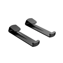 Apoio para Teclado Universal - Suporte de Teclado. Em 3D - Preto - Visão 3