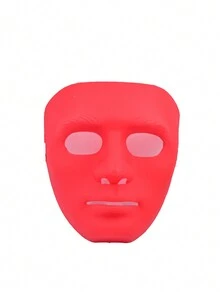 1 chiếc 4 mặt nạ DIY thiết kế trơn khác nhau, phù hợp cho nam và nữ khi hóa trang, nhập vai, cosplay, Halloween, tiệc Giáng sinh và làm quà tặng sinh nhật - mặt nạ - Xem 12