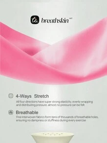 Tender Angel Summer Workout Women Sports Bra High Impact Removable Pads Racerback Design - Hot Pink - View 3