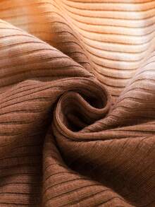 2 件女婴扎染印花长袖上衣和宽松裤子套装 - 紅色 - 查看 8