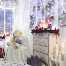 Indoor String Lights, Outdoor Waterproof Transparent Wire Fairy Lights, Flashing String Lights, Suitable For Living Room, Christmas Tree, Bedroom, Wedding Decor, Christmas Decoration - Cold White - View 6
