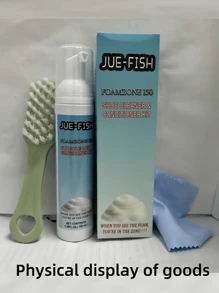 White Shoes Cleaner Waterless Shoes Whitening Agent Stain Removal Bright White Edge Polishing Agent A Wipe That Is White Magic Weapon(Commodity Production Batch Is Different, The Date Of The Package Above And The Commodity Number Will Be Different, The New And Old Packaging Random Delivery, In Kind Shall Prevail, Thank You For Your Understanding!)