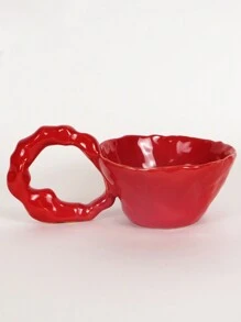 1 chiếc cốc gốm có tay cầm dài theo phong cách Bắc Âu, cốc cà phê American Latte thẩm mỹ chất lượng cao, cốc đựng nước uống gia dụng sáng tạo, đồ trang trí nhà cửa, quà tặng ngày lễ, quà tặng sinh nhật, đồ dùng cho bữa tiệc, quà tặng cho bạn trai/bạn gái - Nhiều màu - Xem 11