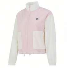 Puma Women's Sports Comfortable Splicing Casual Stand Collar Jacket Sun Protection Windbreaker