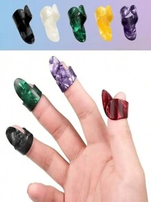 吉他和贝斯指拨 - 拇指和手指拨片，增强演奏体验