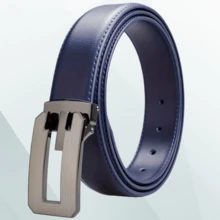 Thắt lưng nam, Khóa cài, Thắt lưng da bò thường ngày thời trang nam cổ điển, Thắt lưng quần jean đơn giản và thường ngày, Thắt lưng da bò hai lớp, Thắt lưng đục lỗ Quà tặng ngày lễ tình nhân và trang phục hàng ngày - A - Xem 9