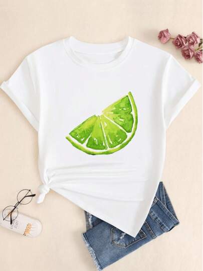 Camiseta Skate Skatista Feminina Estampado Algodão Confort Casual Manga Curta babylook