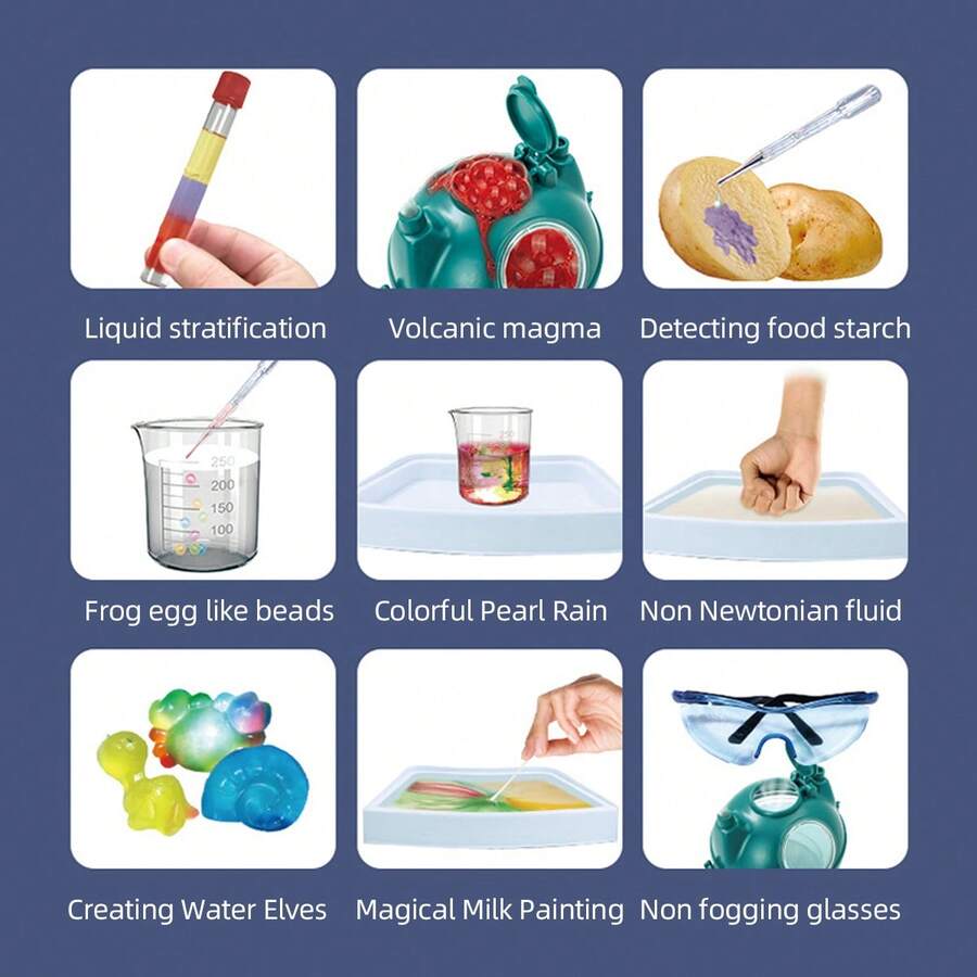 Kids Science Experiment Set, Primary School Students Fun Chemistry