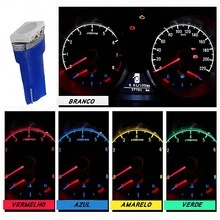 T5 Penguin Dashboard Lamp For Fiat Brava 10 Pieces - 綠色 - 查看 6