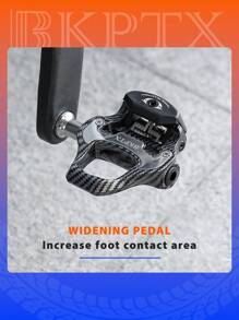 BKPTX R31 Road Bike Pedal Carbon Fiber Bearings Pedal For Look Keo Self-Locking Bicycle Pattern Ultra Light Professional Pedals