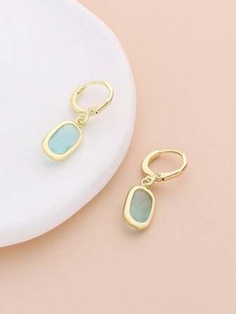 Cubic Zirconia Drop Earrings