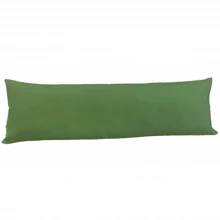 Xuxão 400 Thread Count Body Pillowcase 1.30 X 0.40 With Zipper - 軍綠色 - 查看 1