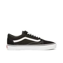 Vans Unisex Old Skool Canvas/Vulcanized Low-Top Sneakers VN000D3HY28 - Black - View 3