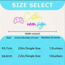 1pc Custom USB Neon Sign (Double Row), Christmas Gifts, Wedding Decor, Name Neon Sign, Led Neon Sign Personalized Gifts, Bedroom Decor, Home Decor USB Led Light, Birthday Gifts, Letters Light Decor, Halloween, Thanksgiving.