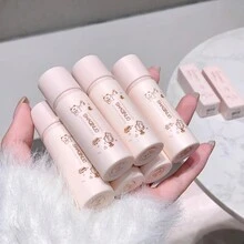 SHAQINUO 可爱云雾唇彩，哑光唇彩，质地细腻，不粘腻，丰唇，提升肤色，不透明遮瑕，低饱和度颜色，适合通勤和约会 - 06#半熟蜜桃 - 查看 3