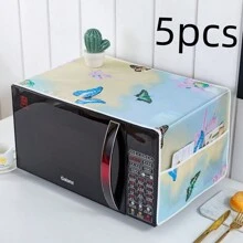 1/5 chiếc Vỏ bọc lò vi sóng/máy nướng bánh mì có túi đôi, chống bụi - Màu xanh nhạt - Xem 17