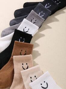 10 Pairs Soft Breathable Baby Sports Socks, Unisex Infant Toddler, Comfortable Stretchy, Suitable For 0-36 Months, All Seasons Indoor & Outdoor, Essential Newborn Gift Set - Multicolor - View 8