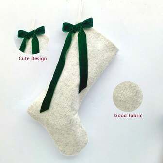 Grandes y adorables medias grises o rojas al estilo europeo, de exquisita alta calidad, de gran capacidad, diseño exclusivo con temática navideña y de Papá Noel, decoraciones modernas para el hogar y fiestas, ideales para celebraciones festivas, adornos colgantes tipo calcetín de Navidad, bolsas de regalo