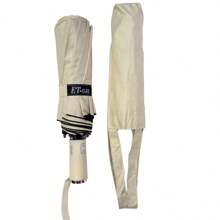 Automatic Umbrella Opens And Closes Large Reinforced Against Wind With Sun Protection Double Rods Fits In Bag - 彩色 - 查看 5