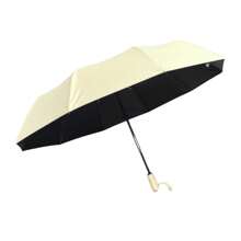Automatic Umbrella Opens And Closes Large Reinforced Against Wind With Sun Protection Double Rods Fits In Bag - 彩色 - 查看 3