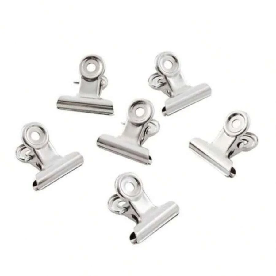 Kit 6 C Curve Clips Size M Medium Nail Clip 3cm - 銀色 - 查看 1