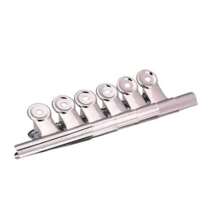 Kit 6 C Curve Clips Size M Medium Nail Clip 3cm - 銀色 - 查看 2