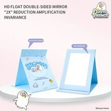 1 件化妆镜、大号折叠镜、便携式化妆镜、书桌梳妆镜、折叠旅行镜、带桌面立式梳妆镜、个人便携式化妆镜、客厅家居卧室浴室家居装饰、旅行用品、婚礼、派对、生日、送给男士妈妈爸爸最好的朋友老师的礼物、新年、配饰、有趣礼物 - 彩色 - 查看 3