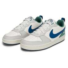 Nike COURT BOROUGH LOW RECRAFT BGCN 低帮复古运动鞋，轻便运动休闲鞋 HM3722-141 - 白-灰 - 查看 9
