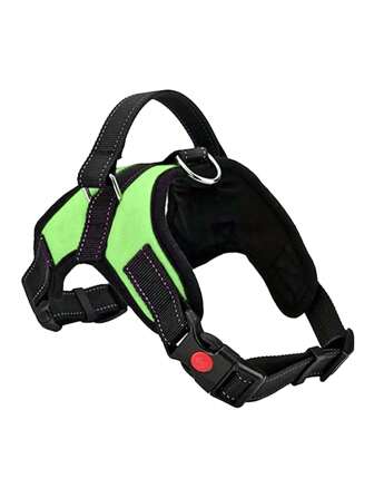 Dog Harness For Small, Medium, Large Dogs,Reflective No-Pull Dog Harness With Breathable Design And Handle