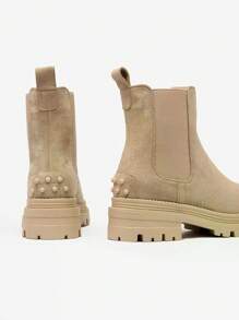 Royalfashion Bottes Comfy Walk isolées pour femmes, noires - Beige - Voir 7