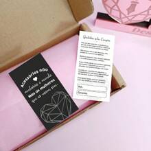50 Units Warranty Care Card With Accessories - Various Colors - Ready For Delivery - màu đen - Xem 2