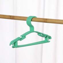 10 件/20 件婴儿衣服塑料衣架，儿童晾衣架，耐用防滑晾衣架，适用于浴室、卧室、壁橱、衣柜、家庭、宿舍家用收纳整理