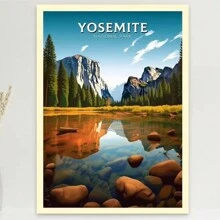 1pc Nordic Retro Holiday Travel City Venice Algarve Travel Pictures Room Life Canvas Painting Printing Artist Home Wall Decoration Poster Canvas Unframed,Wall Art Coastal Decor Coastal Decor Beach Decor