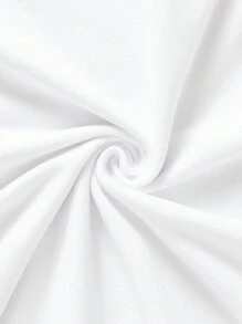 1 chiếc áo thun dài tay cổ tròn in họa tiết thường ngày cho bé gái tuổi mới lớn, áo thun tươi sáng mang lại màu sắc và niềm vui cho cuộc sống của mọi đứa trẻ - Cherry - trắng - Xem 5