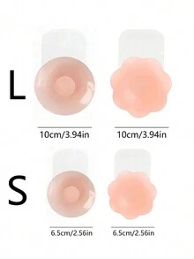 4 cặp băng silicon chống mài mòn nâng ngực thể thao cho nữ, có thể cắt và dán theo nhu cầu riêng, thích hợp cho phụ nữ tập thể dục, yoga pilates, tiệc cưới và các dịp khác để sử dụng - Màu be - Xem 7
