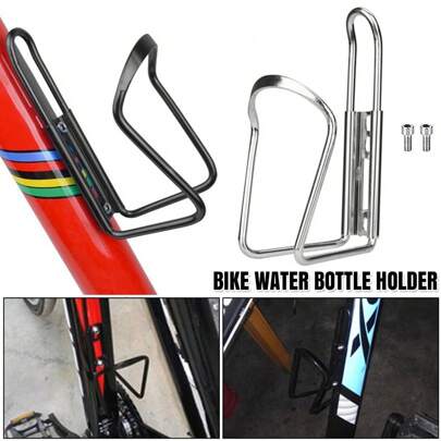 6PC Aluminum Alloy Water Bottle Holder Sports Bicycle Cycling Drink Rack Cage UK