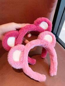 1 件可爱甜美浴室洗脸头带 - 彩色 - 查看 1