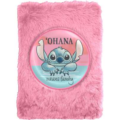 Lilo Y Stitch Pluszowy notatnik  Stitch - Oficjalnie licencjonowany notatnik - Odporna okładka - Idealny do notatek i szkiców - Nowoczesna i kompaktowa konstrukcja - Łatwy do przenoszenia - DARMOWA wysyłka ✅ Dostawa do Hiszpanii (półwysep) w ciągu 24/48 godzin