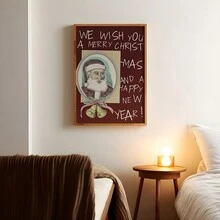 Bộ 1/6 tấm áp phích nghệ thuật Giáng sinh cổ điển, áp phích trang trí ngày lễ cổ điển, tranh nghệ thuật Giáng sinh truyền thống, giấy ảnh lễ hội thời trang, tranh dán tường nghệ thuật theo mùa cho phòng ngủ, văn phòng, ký túc xá, phòng trẻ em, phòng tắm, câu lạc bộ, quán cà phê, quán bar, góc thư giãn, phòng chơi, lớp học, trường học tại nhà, trang trí tường nhà, không có khung - nhiều màu - Xem 13