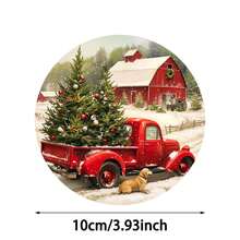 1套/4件/6件圣诞皮卡圣诞树图案硅藻泥杯垫套装，马克杯杯垫，咖啡杯垫，适合多种场合的家居和餐厅装饰，漂亮的生日或节日礼物，餐桌装饰，家居装饰，房间装饰，家居装饰，日常装饰，主题派对装饰圣诞装饰，圣诞派对用品 - 彩色 - 查看 2